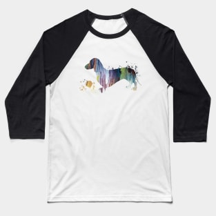 Dachshund art Baseball T-Shirt